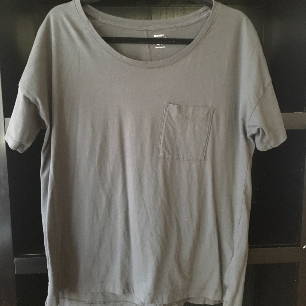Gray Boyfriend T-Shirt